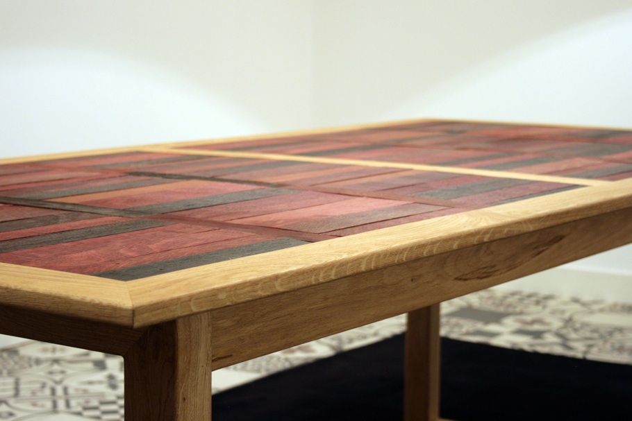 table bois massif design